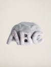 Light Grey Bag with Dove Grey Letters