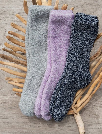 Heathered Indigo / White
