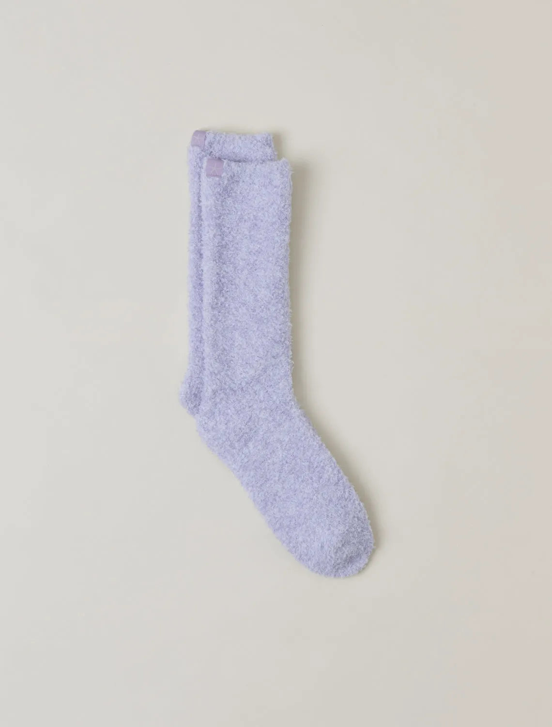Heathered Lilac / White