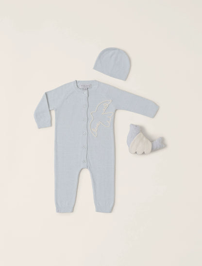 Blue / Cream