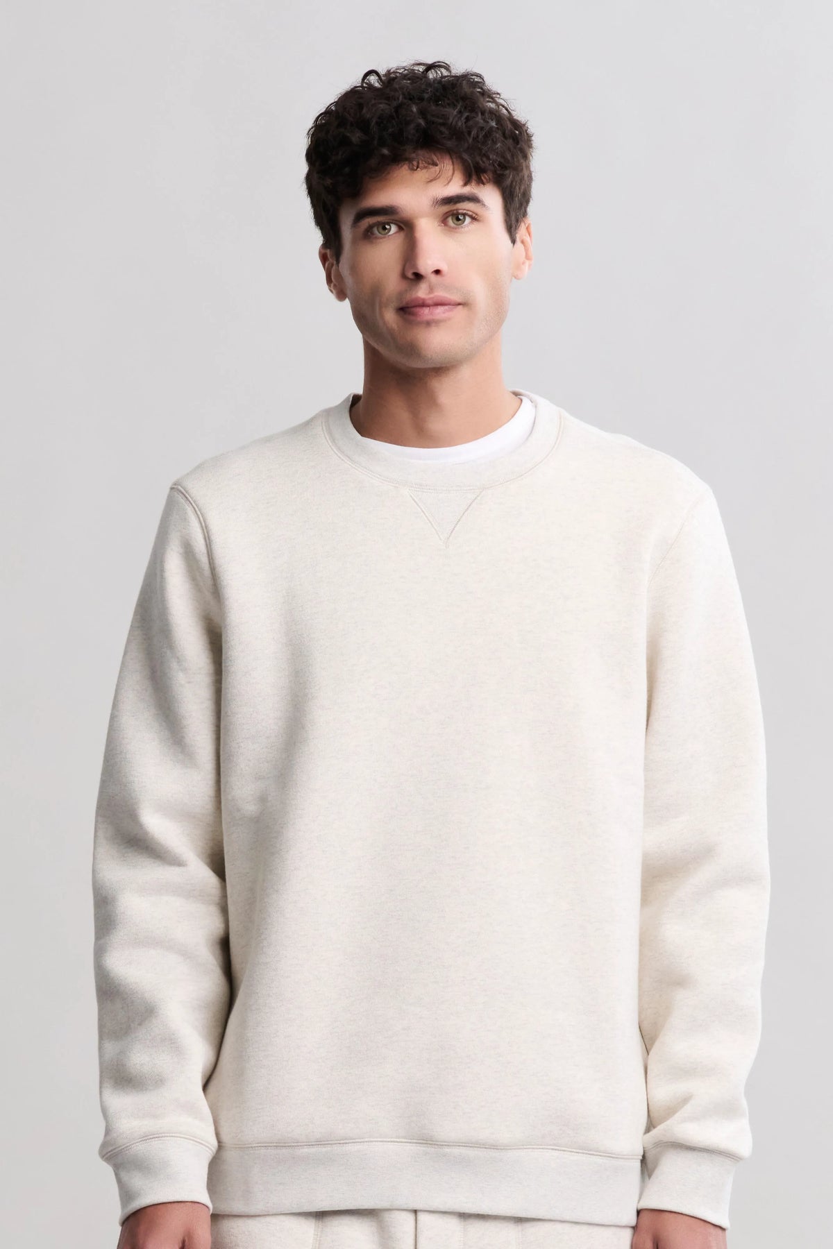 Heathered Cream