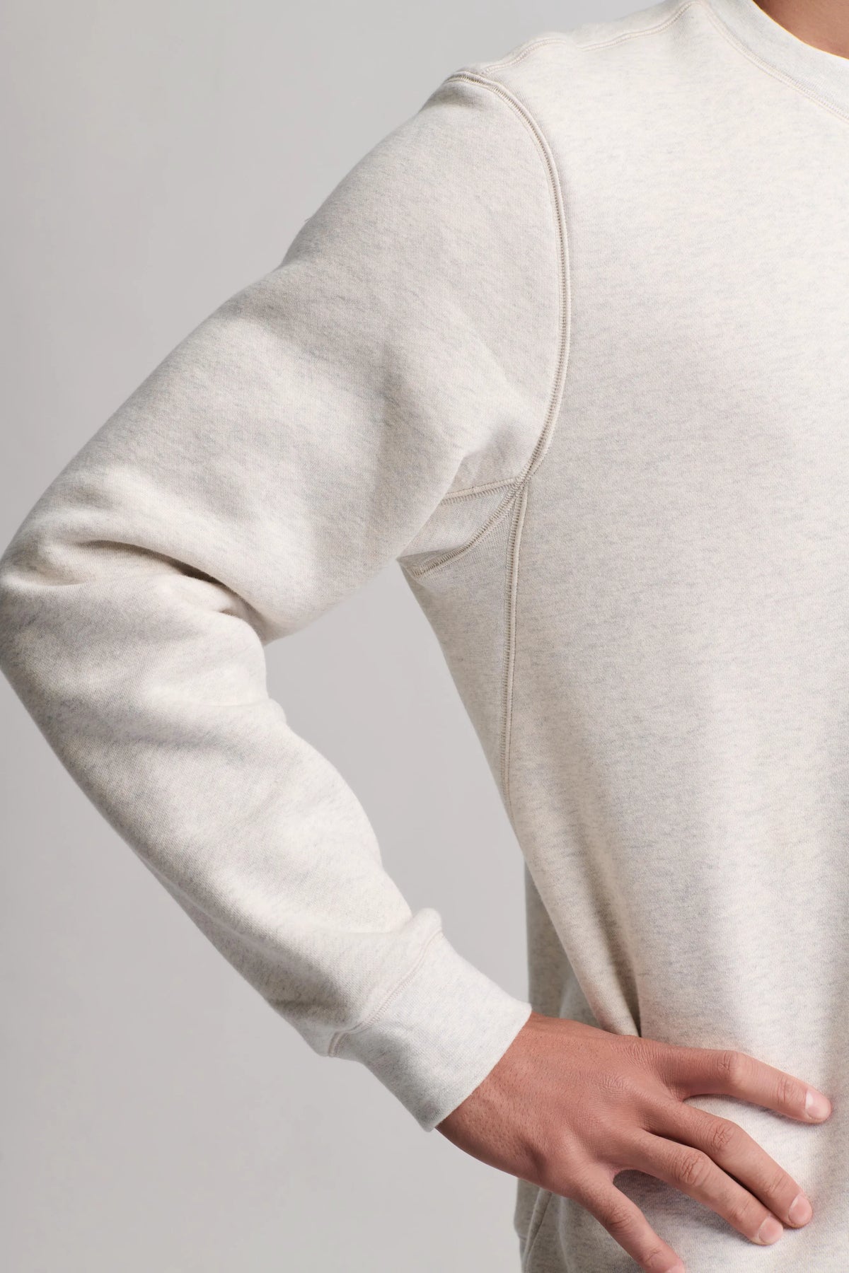 Heathered Cream