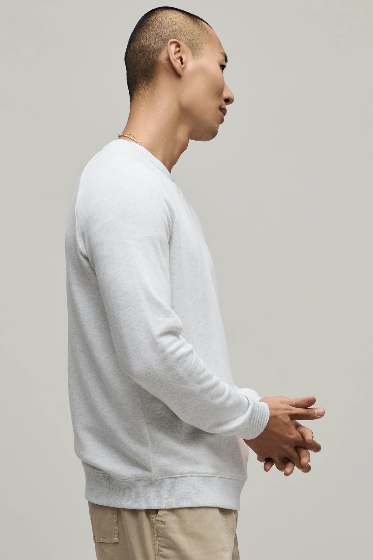 Heathered White