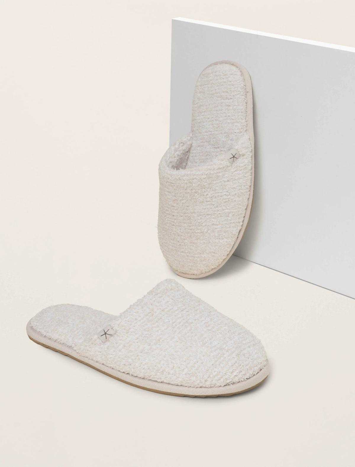 Heathered Stone / White