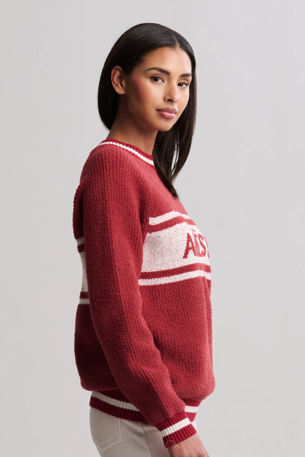 Crimson / Cream