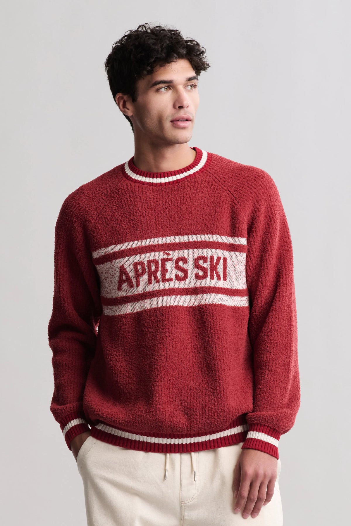 Crimson / Cream