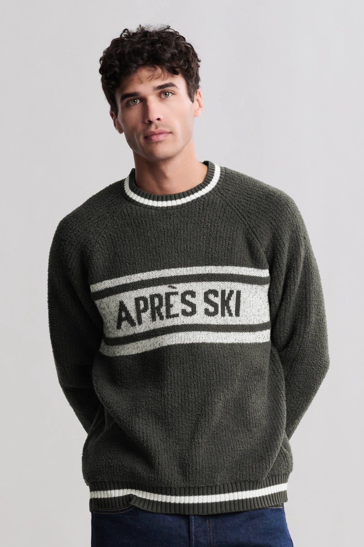 Dark Moss / Cream