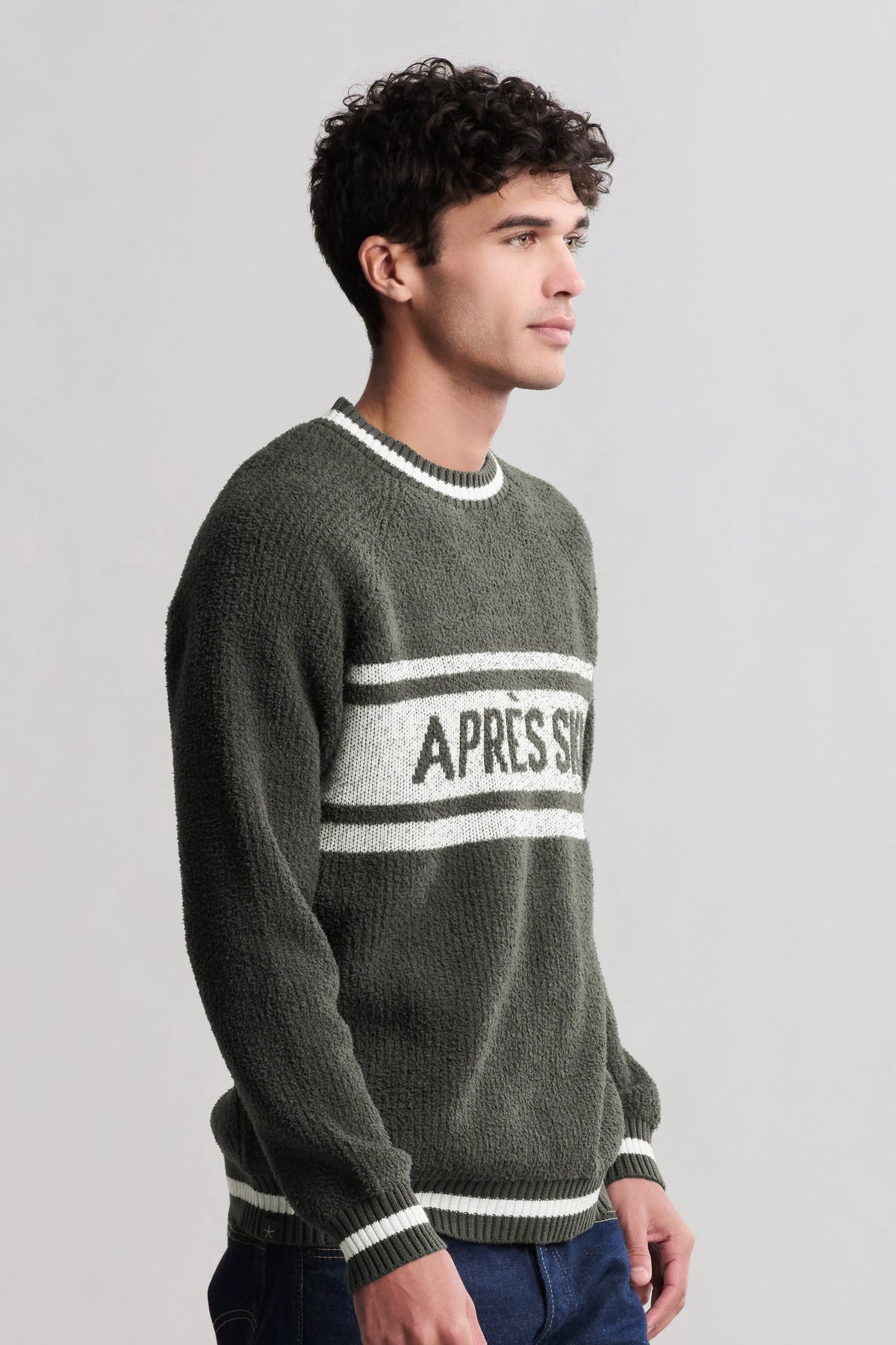 Dark Moss / Cream