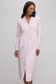 Heathered Dusty Rose / White