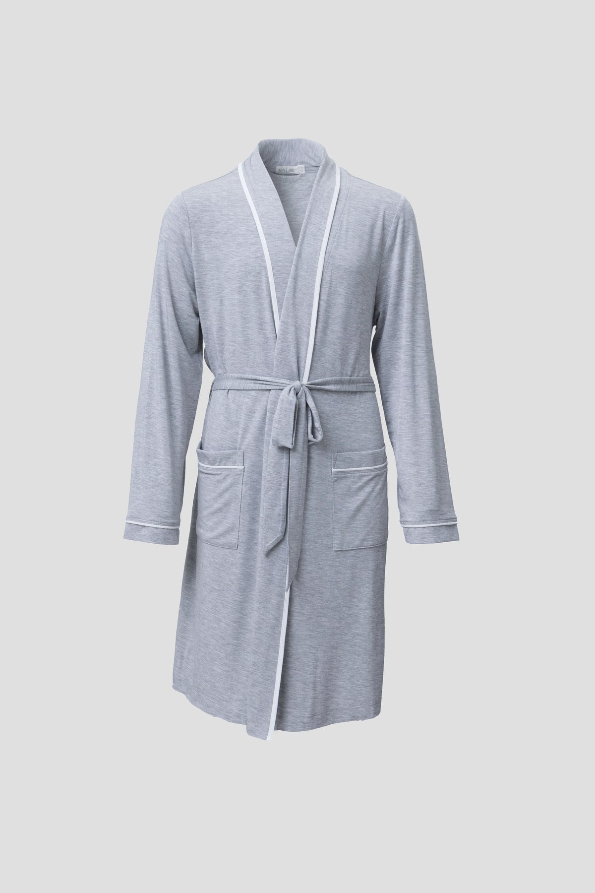 Heathered Gray / White