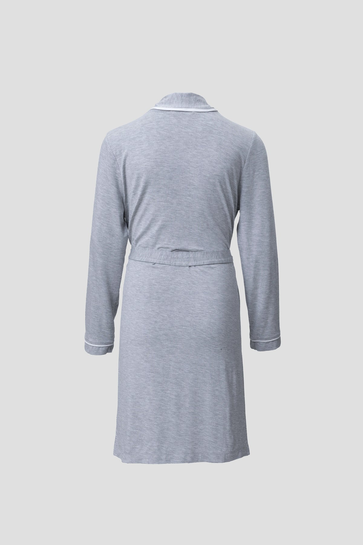 Heathered Gray / White