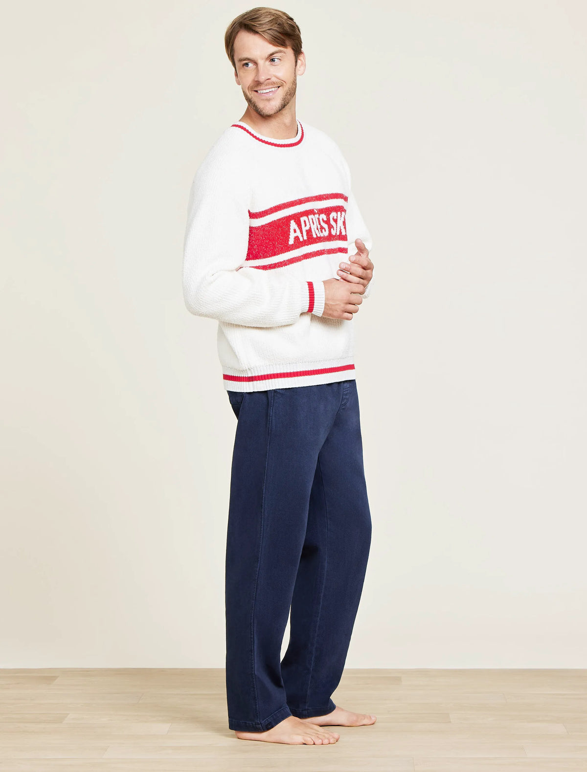 Cream / Americana Red