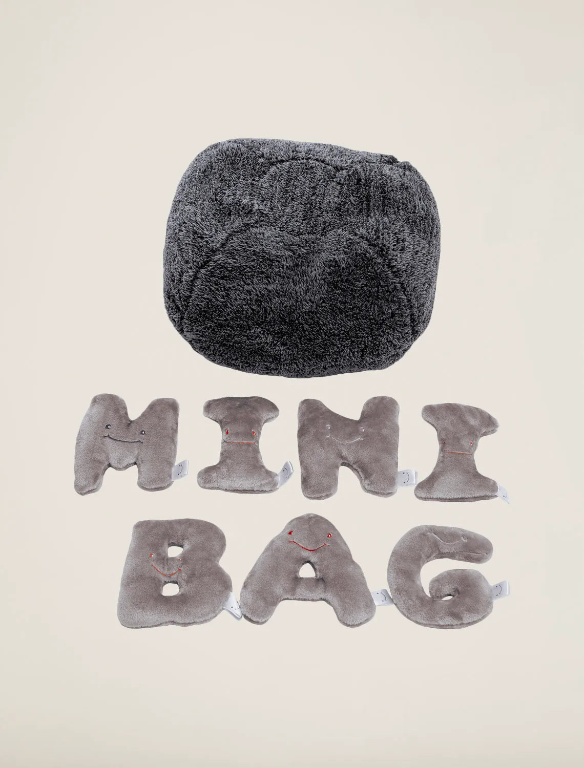Dark Grey Bag with Rhino Letters