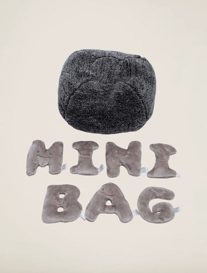 Dark Grey Bag with Rhino Letters