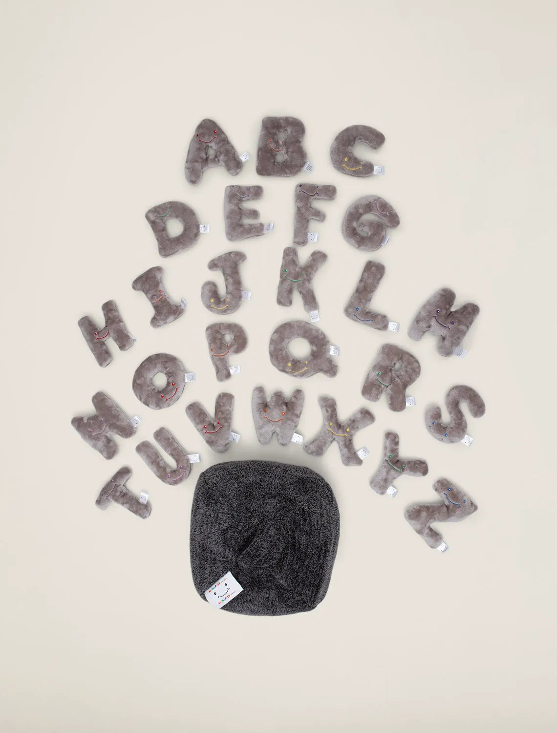 Dark Grey Bag with Rhino Letters