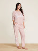 Dusty Rose / White