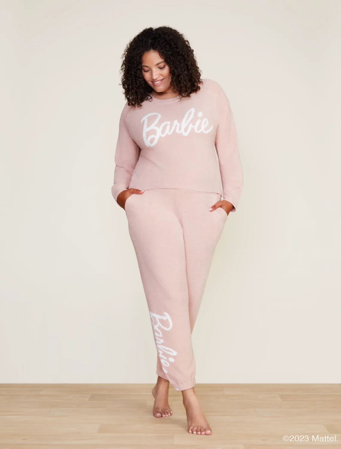 Dusty Rose / White