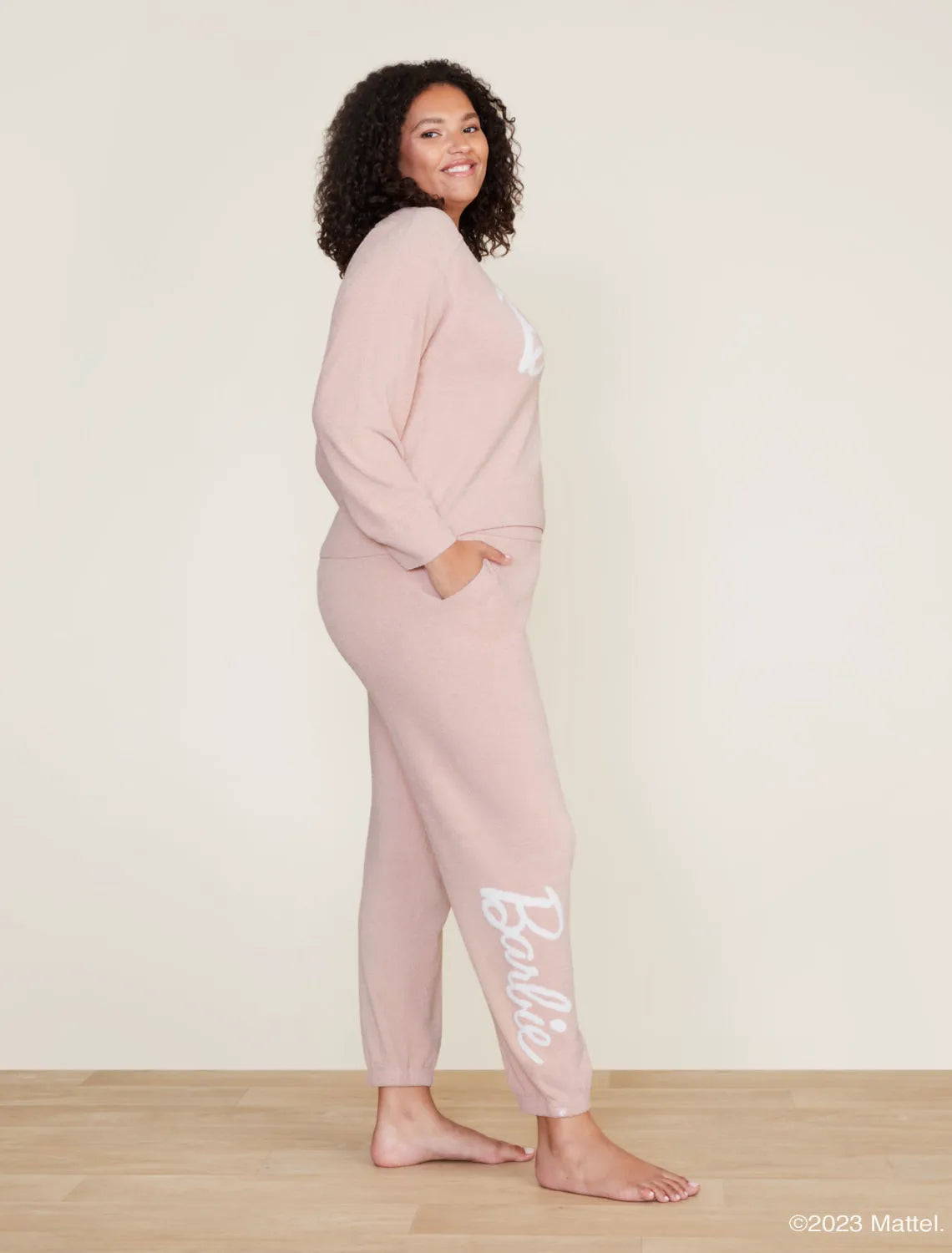 Dusty Rose / White