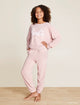 Dusty Rose / White