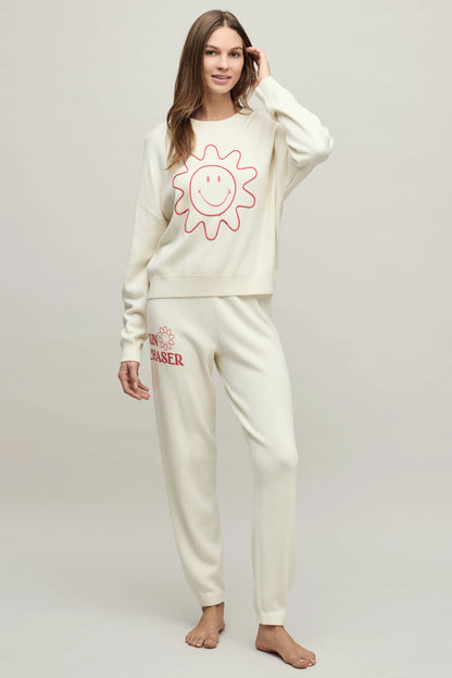 Cream / Light Poppy Red