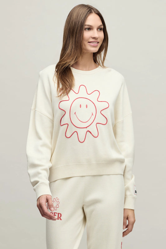 Cream / Light Poppy Red